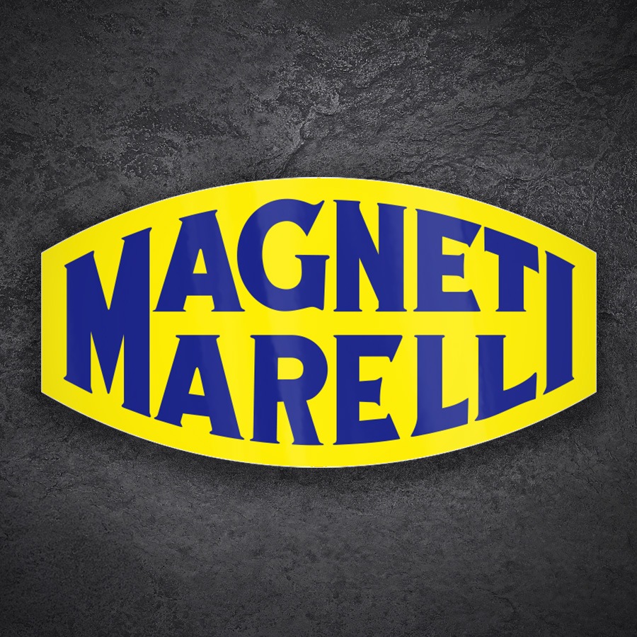 Pegatinas: Logotipo Magneti Marelli Cl&aacute;sico