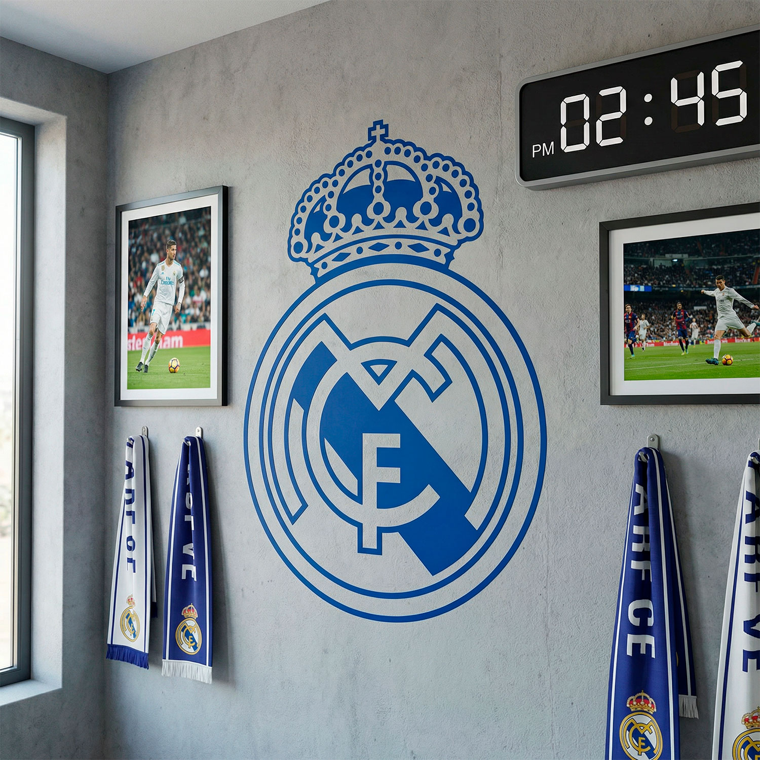 Vinilos Decorativos: Escudo Real Madrid