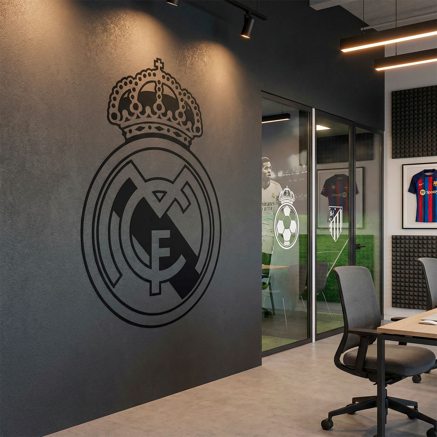 Vinilos Decorativos: Escudo Real Madrid