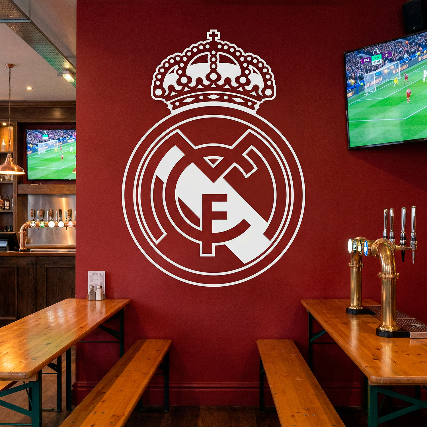 Vinilos Decorativos: Escudo Real Madrid