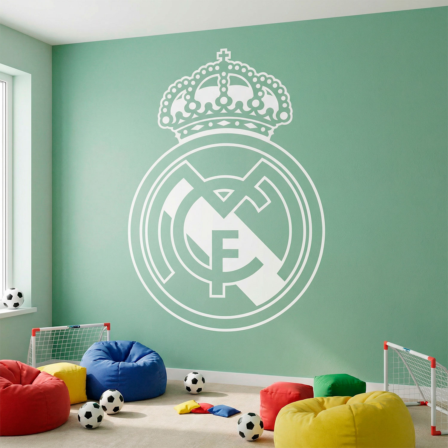 Vinilos Decorativos: Escudo Real Madrid
