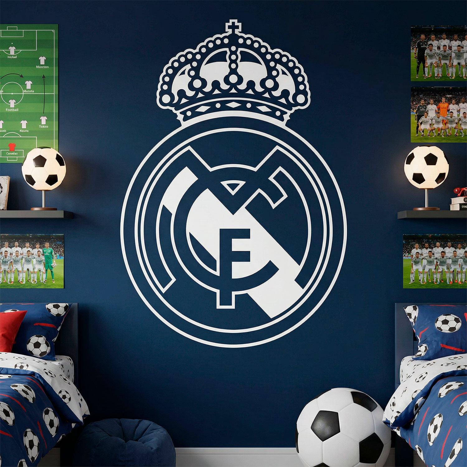 Vinilos Decorativos: Escudo Real Madrid