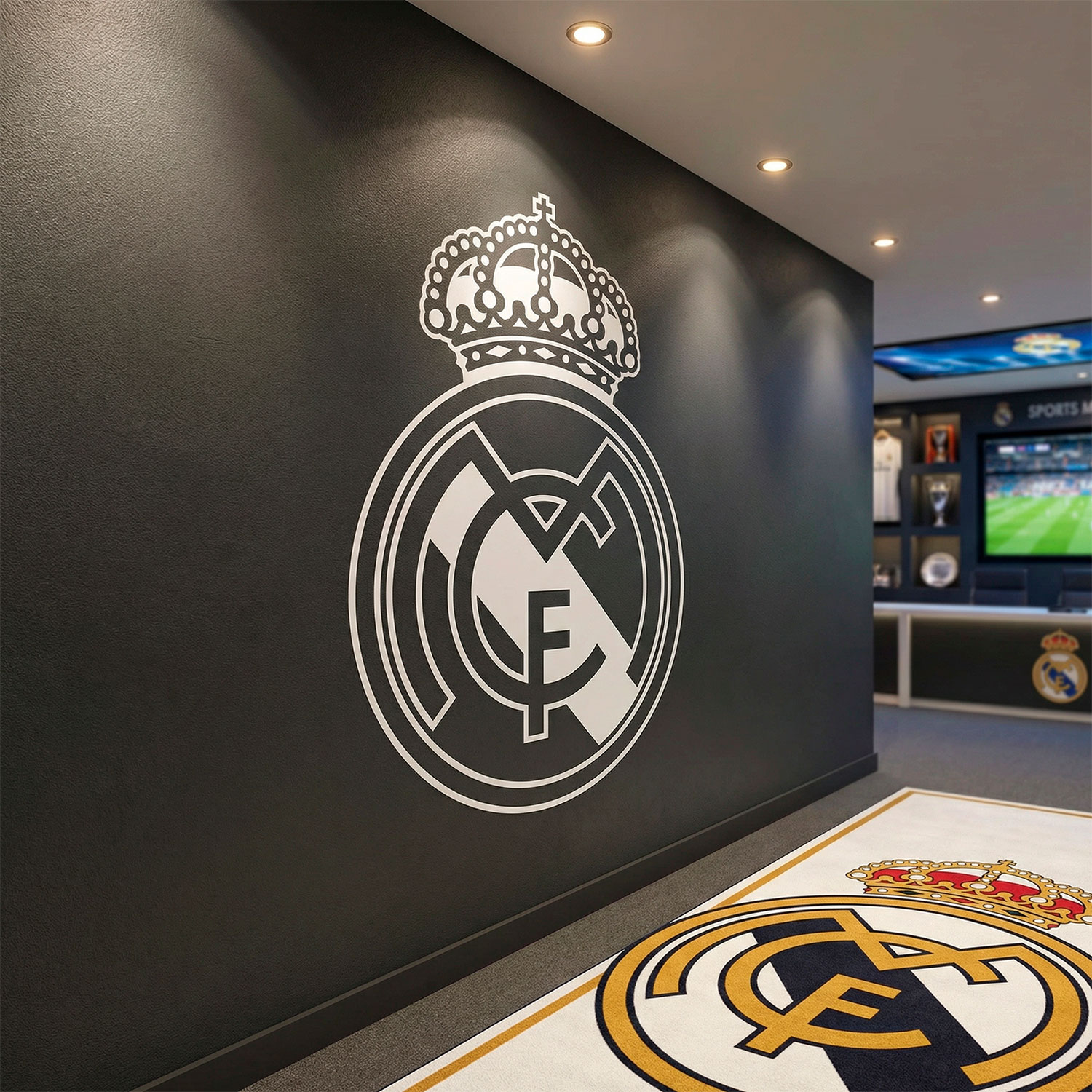 Vinilos Decorativos: Escudo Real Madrid