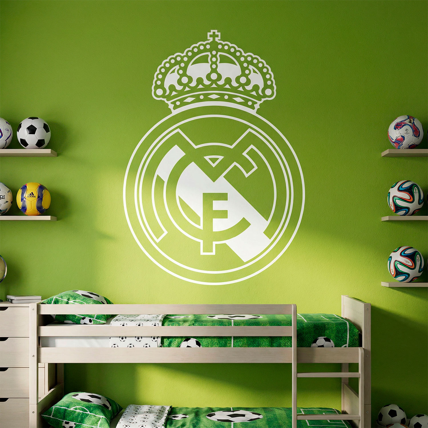 Vinilos Decorativos: Escudo Real Madrid