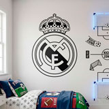 Vinilos Decorativos: Escudo Real Madrid 9
