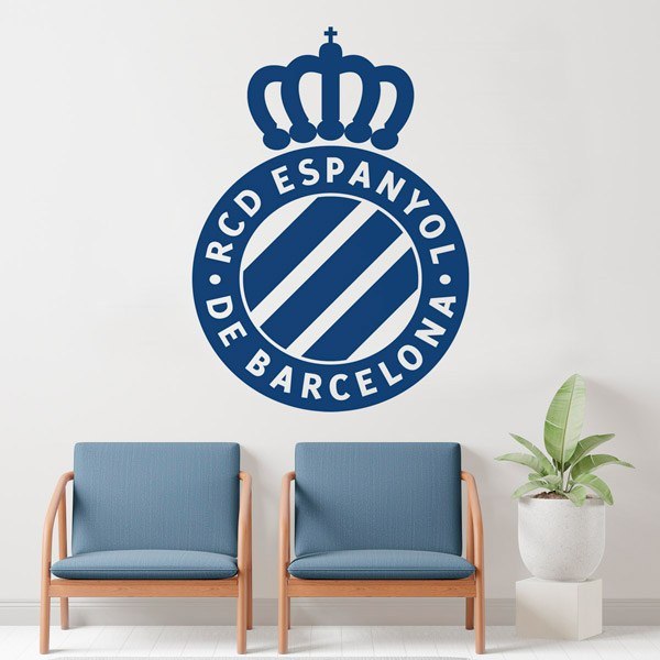 Vinilos Decorativos: Escudo Espanyol de Barcelona