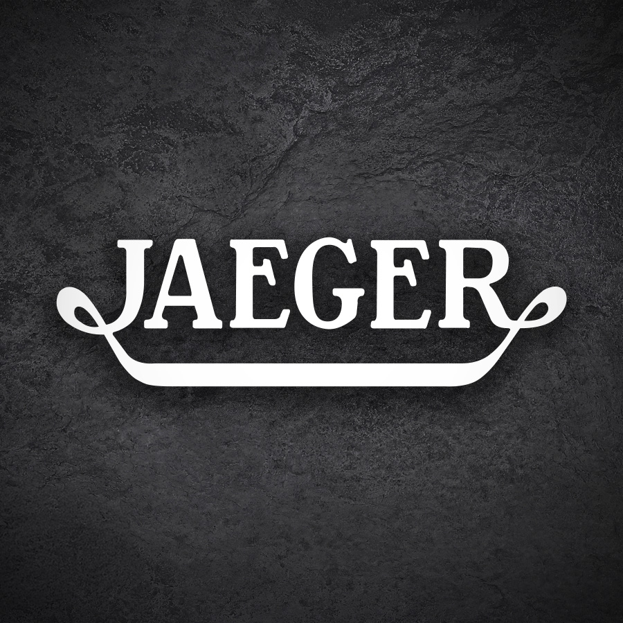 Pegatinas: Logotipo Jaeger Cl&aacute;sico