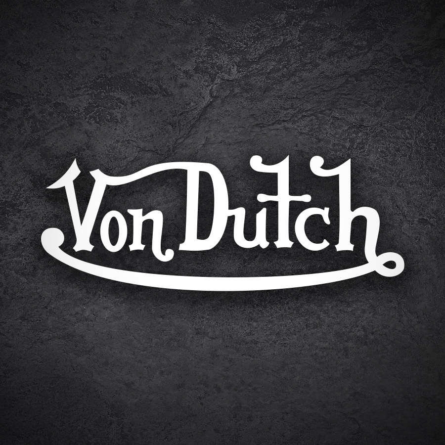 Pegatinas: Logotipo Von Dutch