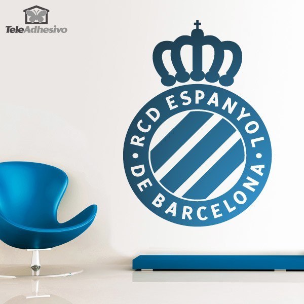 Vinilos Decorativos: Escudo Espanyol de Barcelona