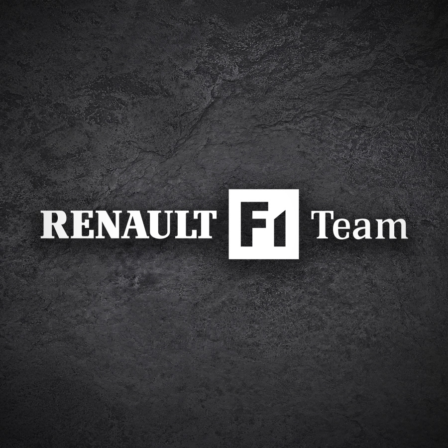 Pegatinas: Pegatina Renault F&oacute;rmula 1 Team