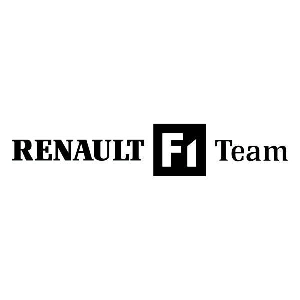 Pegatinas: Pegatina Renault F&oacute;rmula 1 Team