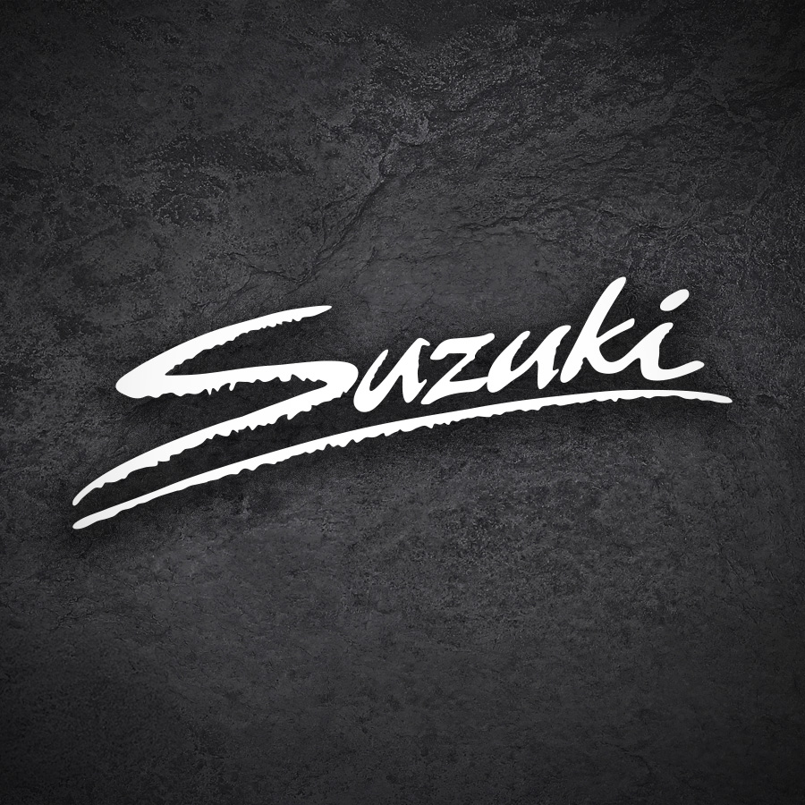 Pegatinas: Logotipo Suzuki Script