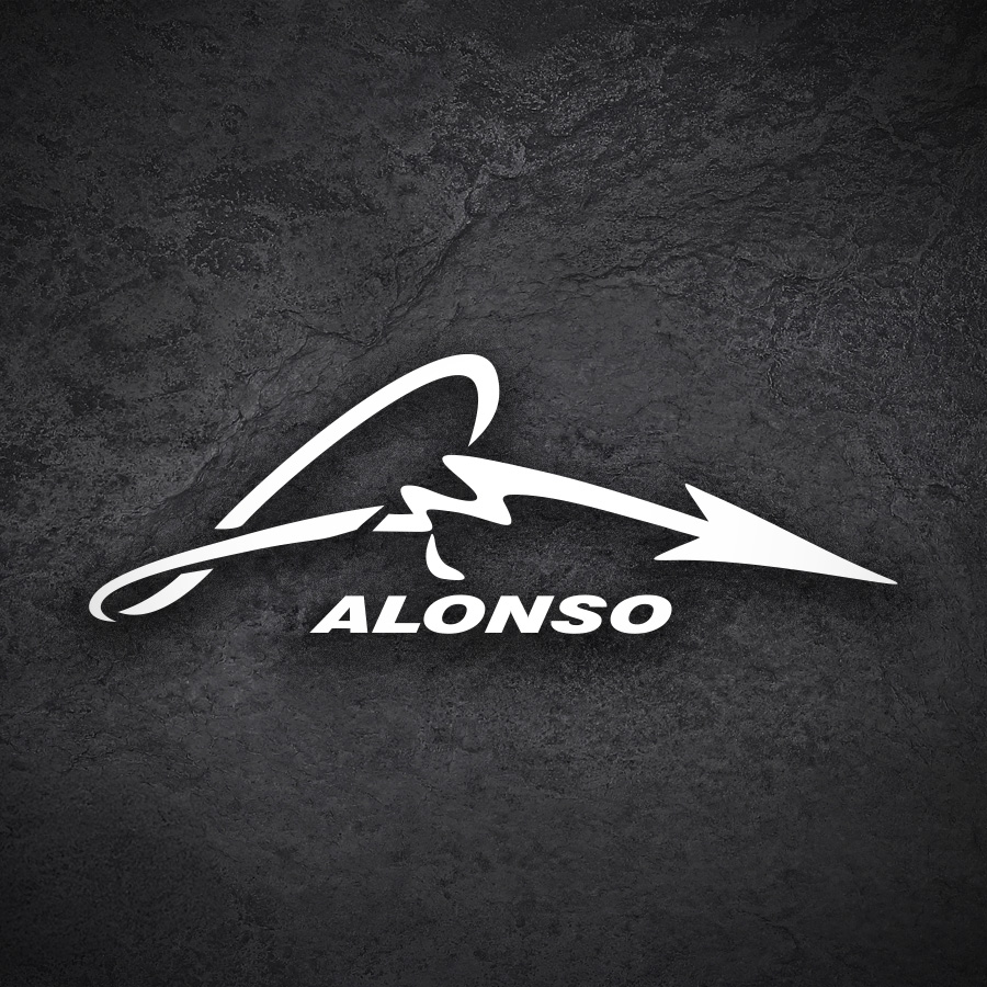 Pegatinas: Logotipo Firma Fernando Alonso