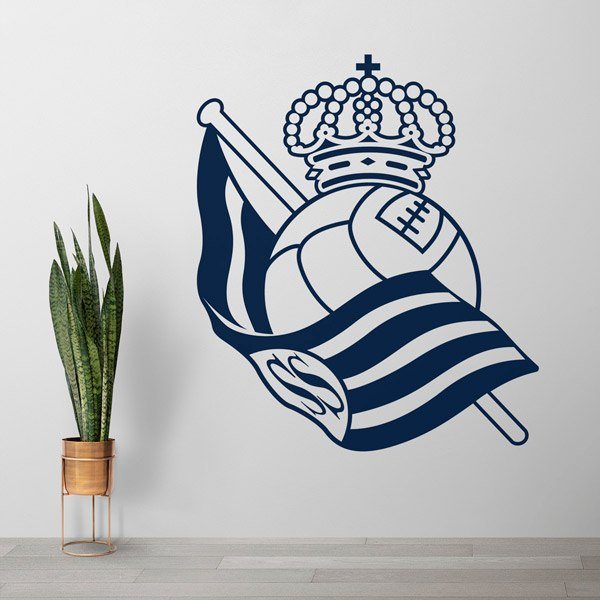 Vinilos Decorativos: Escudo Real Sociedad