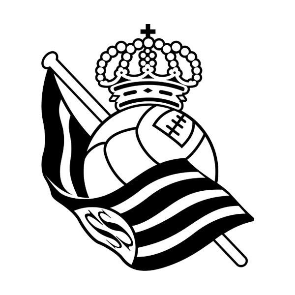 Vinilos Decorativos: Escudo Real Sociedad