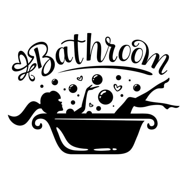 Vinilos Decorativos: Ba&ntilde;o Relax Bathroom