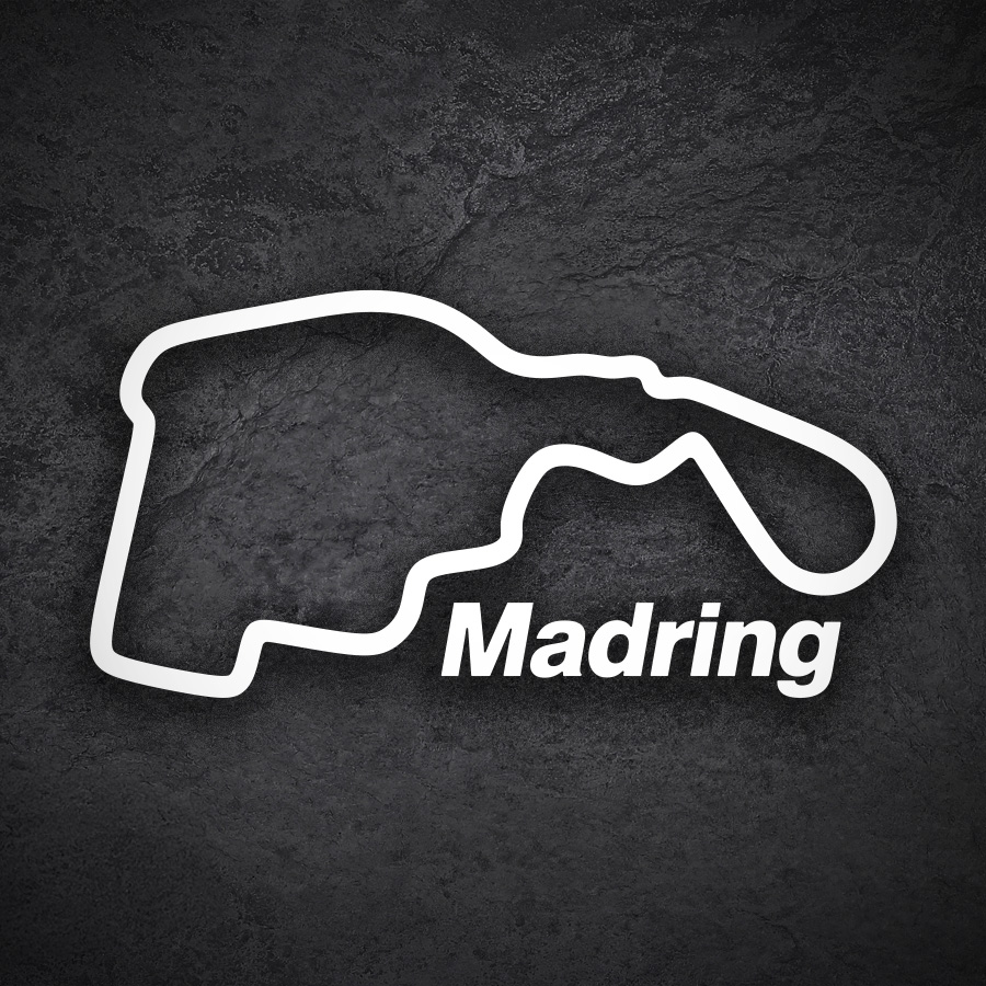 Pegatinas: Circuito Madring Gran Premio de Espa&ntilde;a