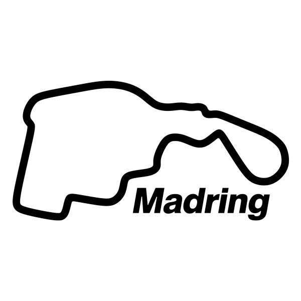 Pegatinas: Circuito Madring Gran Premio de Espa&ntilde;a