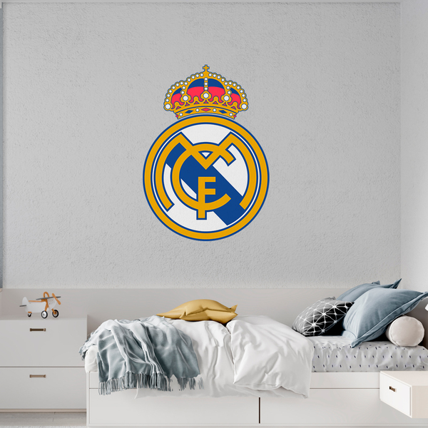 Vinilos Decorativos: Escudo Real Madrid Color