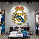 Vinilos Decorativos: Escudo Real Madrid Color 7