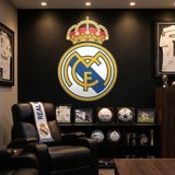 Vinilos Decorativos: Escudo Real Madrid Color 9