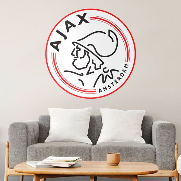 Vinilos Decorativos: Escudo Ajax de Amsterdam