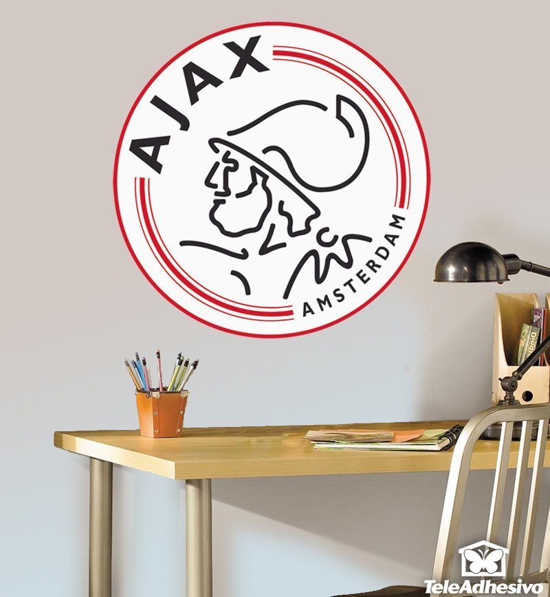 Vinilos Decorativos: Escudo Ajax de Amsterdam