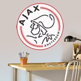 Vinilos Decorativos: Escudo Ajax de Amsterdam 4