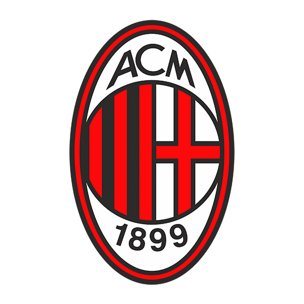 Vinilos Decorativos: Escudo AC Milan