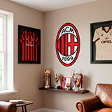 Vinilos Decorativos: Escudo AC Milan 14