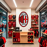 Vinilos Decorativos: Escudo AC Milan 19