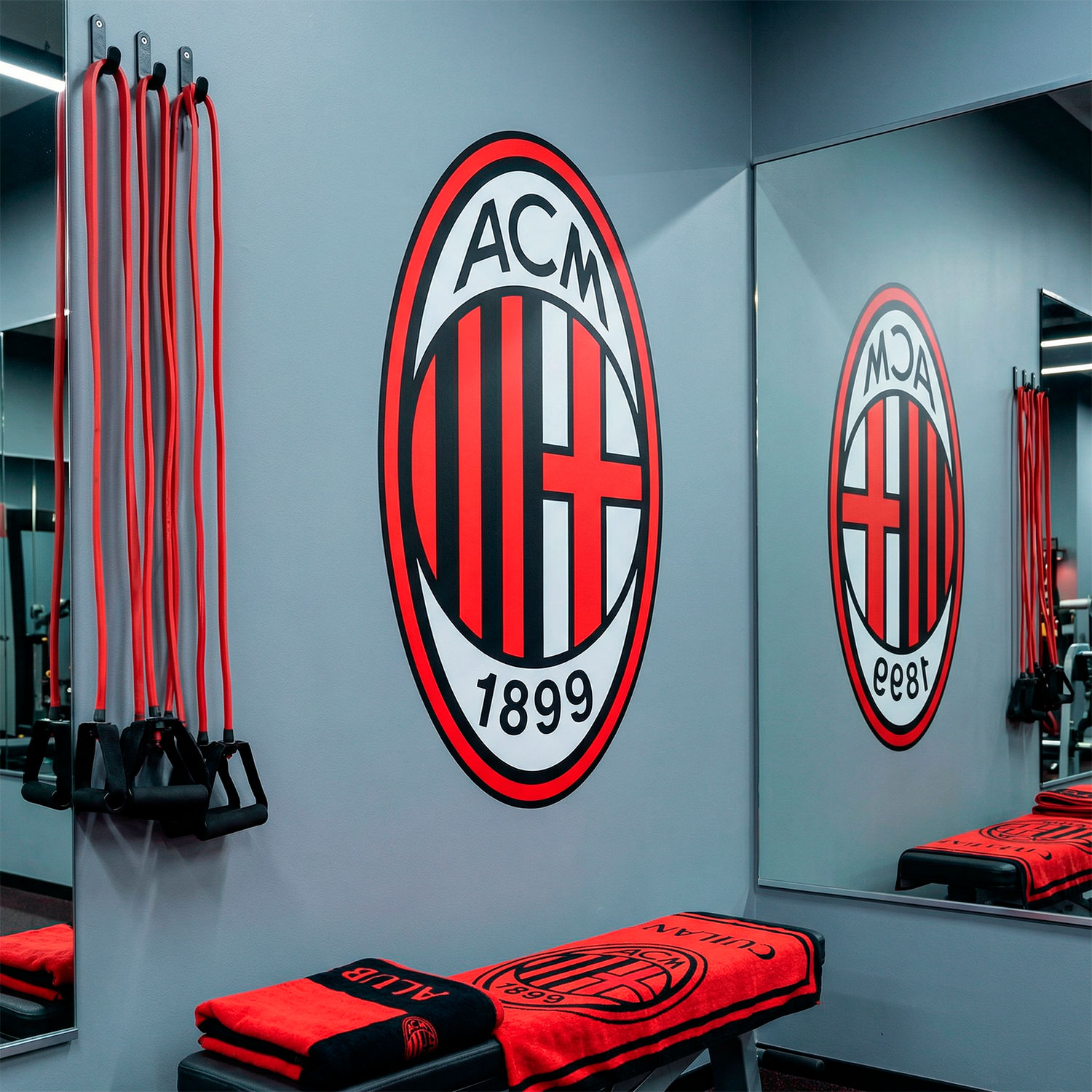 Vinilos Decorativos: Escudo AC Milan