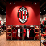 Vinilos Decorativos: Escudo AC Milan 9