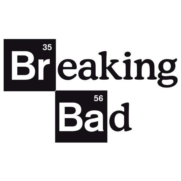 Vinilos Decorativos: Logo Breaking Bad 1