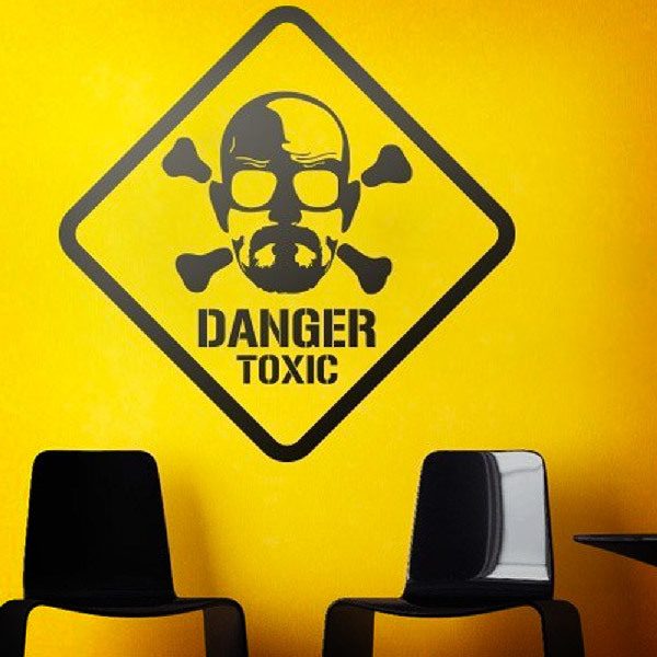 Vinilos Decorativos: Heisenberg Danger Toxic