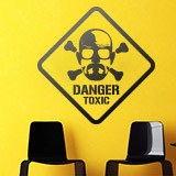 Vinilos Decorativos: Heisenberg Danger Toxic 3