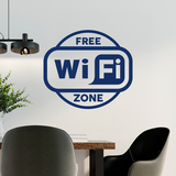 Vinilos Decorativos: Free Wifi Zone 3