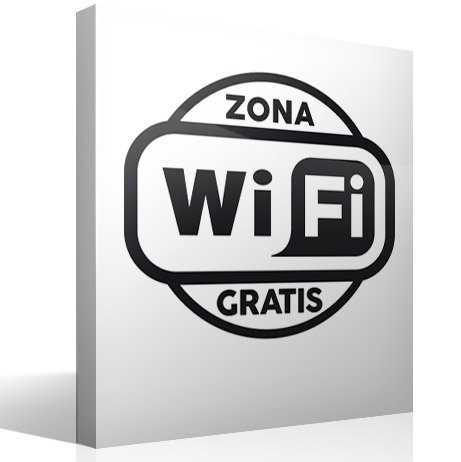 Vinilos Decorativos: Zona Wifi Gratis