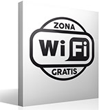 Vinilos Decorativos: Zona Wifi Gratis 2