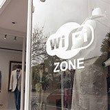 Vinilos Decorativos: Wifi zone 3