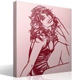 Vinilos Decorativos: Farrah Fawcett 3