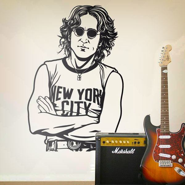 Vinilos Decorativos: John Lennon - New York City