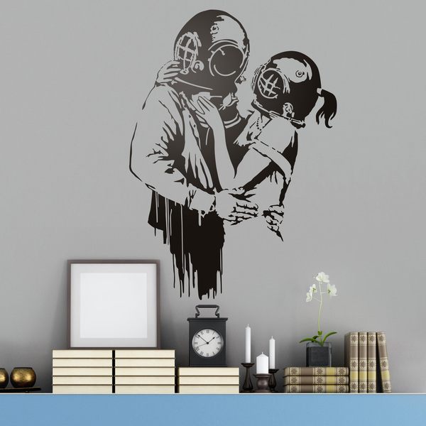 Vinilos Decorativos: Think Tank de Banksy