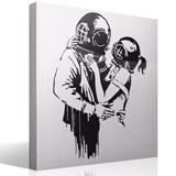 Vinilos Decorativos: Think Tank de Banksy 3