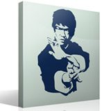 Vinilos Decorativos: Maestro Bruce Lee 3