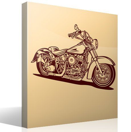Vinilos Decorativos: Harley Davidson Softail Classic