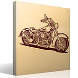 Vinilos Decorativos: Harley Davidson Softail Classic 3
