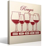 Vinilos Decorativos: Copas de vino tinto 3