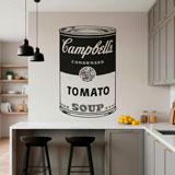 Vinilos Decorativos: Latas de sopa Campbell de Andy Warhol 5