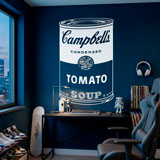 Vinilos Decorativos: Latas de sopa Campbell de Andy Warhol 8